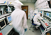 FIG. A: Data-recovery companies employ highly skilled technicians who work on hard drives in contaminant-free clean rooms.